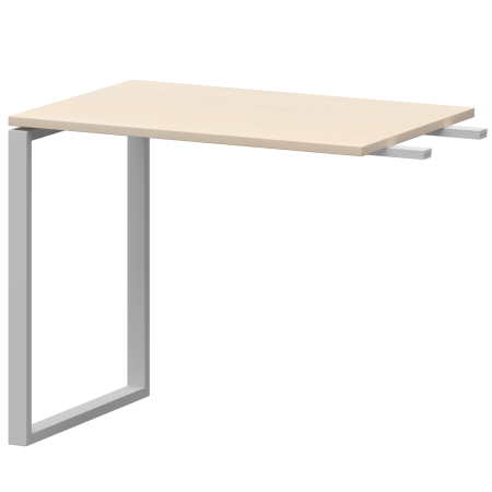 Бриф-приствка на металлокаркасе Арго-М АМ.О-090.60 900x600x760 (Бук/Белый)