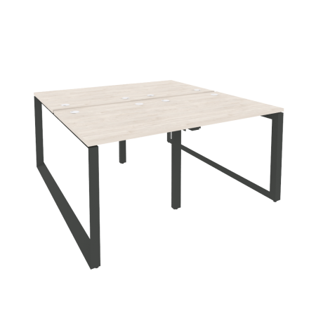 Рабочая станция на О-образном м/к Onix O.MO-D.RS-4.0.8 1560x1635x750 (Денвер Светлый/Черный металл)