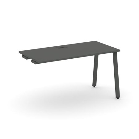 Стол-приставка к опорным элементам SN-6A.OPRS-014 (1580х700х750) (Антрацит/Металл Антрацит)