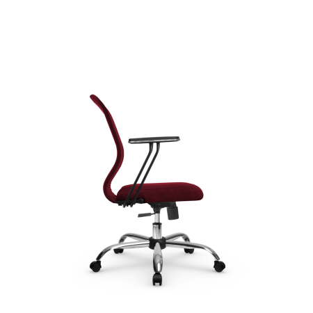 Кресло для руководителя Метта SU-Mr-4(Vivaldi)/подл.110/осн.003 (Красный)