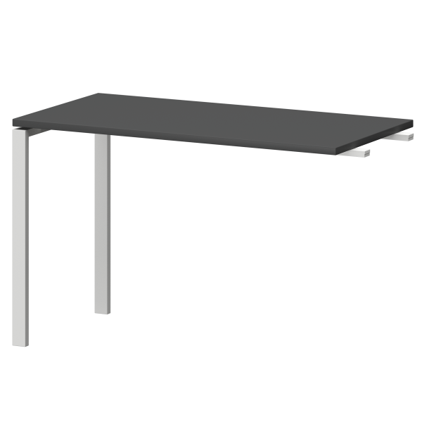 Бриф-приставка Смарт СМБ25-П-12.Пр25 1200x600x750 (Графит/Белый)