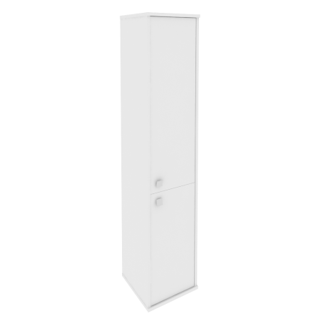 Шкаф высокий узкий, правый Style Л.СУ-1.3Пр 412x410x1980 (Белый)