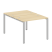 Рабочая станция Metal System Style БП.РАС-СП-2.1 1000x1475x750 (Дуб Наварра/Серый металл)