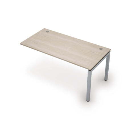 6МБК.5184 Линейная бенч-система, конечный модуль (1600x800x750) (Шамони светлый/Алюминий матовый)