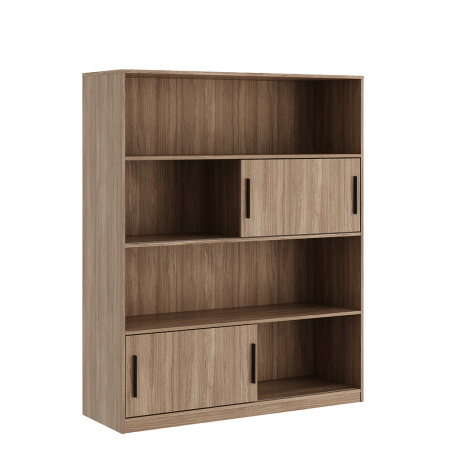 Стеллаж высокий, древесный AST33950802 (Дуб)