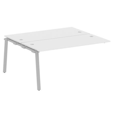 Проходной наборный элемент рабочей станции Metal System Style БА.ПРС-СП-2.4 1600x1475x750 (Белый/Серый металл)