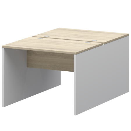 Бенч двойной Смарт СМСР25-2.10.60 1000x1236x750 (Белый/Кронберг)