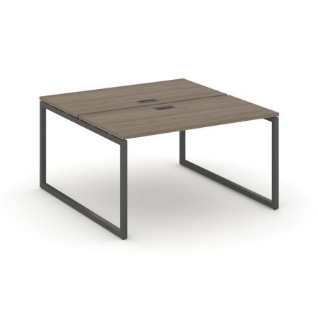 Рабочая станция 2-х сторонняя SN-4O.DRS-023 (1380х1632х750) (Вяз Благородный/Металл Антрацит)