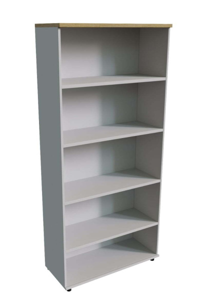 Каркас шкафа высокий Lion 25500 900x400x2000 (Дуб светлый/Серый)