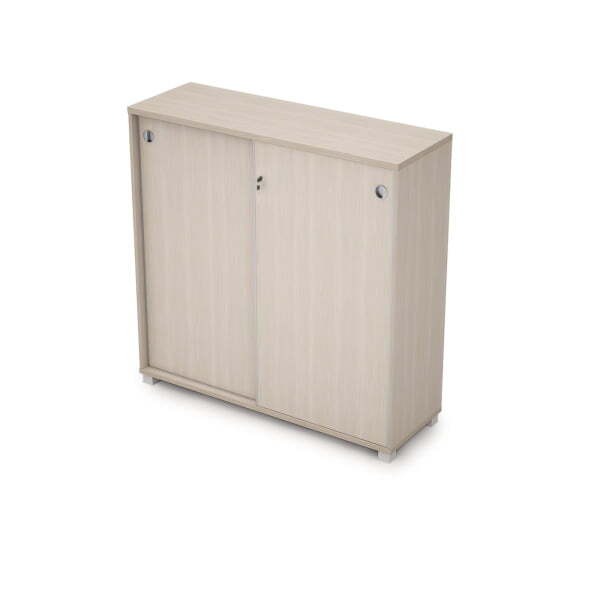 6ШКЗ.013 Шкаф-купе с замком (1237x400x1205) (Шамони светлый)