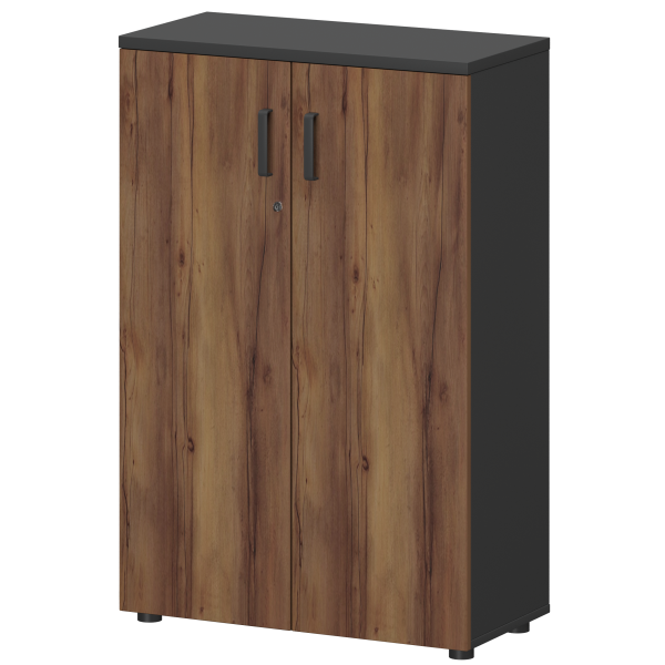 Шкаф Смарт СМШ-38Д Тип1 792x380x1214 (Графит/Таксония)