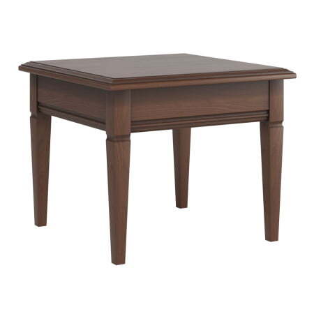 Стол кофейный OXD292606 600x600x500 (Тёмный орех)