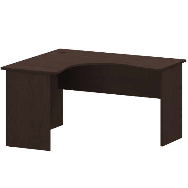 Стол компактный левый Арго А-204.60.ЛВ 1400x1200x760 (Дуб венге)
