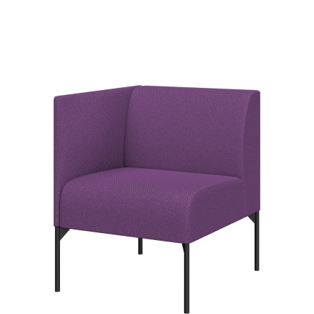 Диван Бридж. Модуль 1-местный правый. (Модуль 1-местный правый sweet_rose_violet)