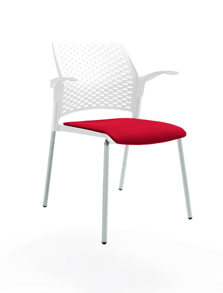 Офисный стул Rewind ЦБ-00016948 Красный/Белый (Красный/Белый)