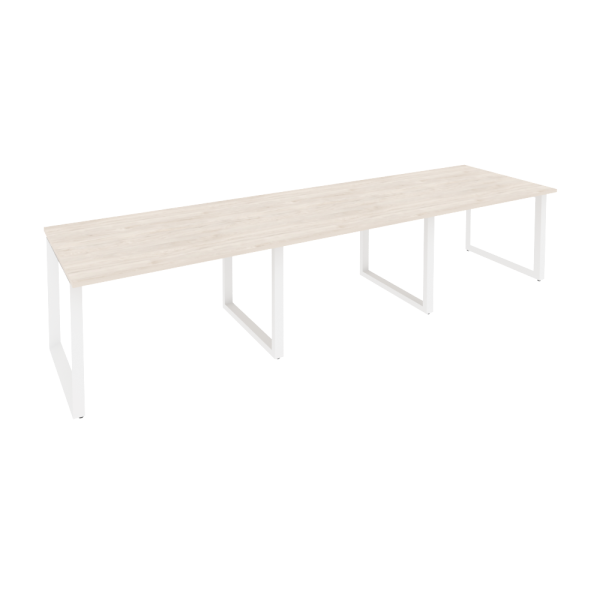 Стол переговорный Onix O.MO-PRG-3.2 3540x980x750 (Денвер Светлый/Белый Металл)