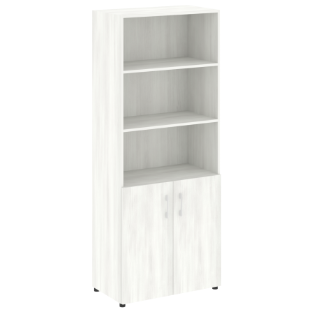 Шкаф высокий широкий нужен топ LT.ST 1.1 800x450x1990 (Снежная Патина)