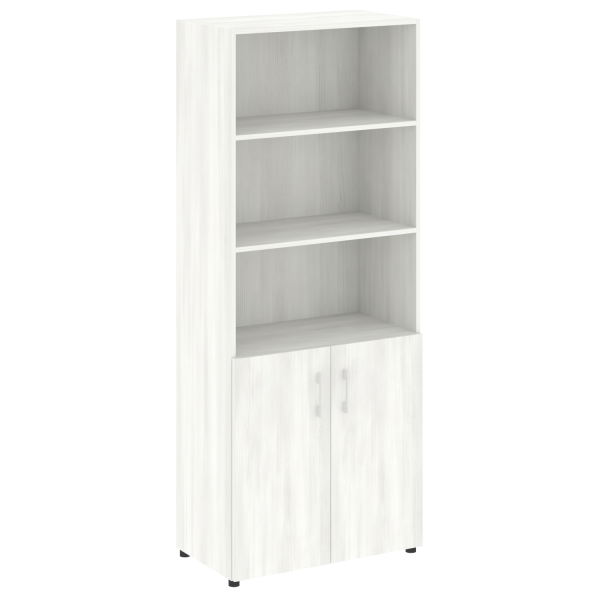 Шкаф высокий широкий нужен топ LT.ST 1.1 800x450x1990 (Снежная Патина)