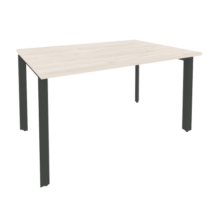 Стол переговорный Onix O.MP-PRG-1.3 1380x980x750 (Денвер Светлый/Черный металл)