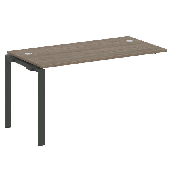 Проходной наборный элемент рабочей станции Metal System Style БП.ПРС-СП-1.3 1400x720x750 (Вяз/Антрацит металл)