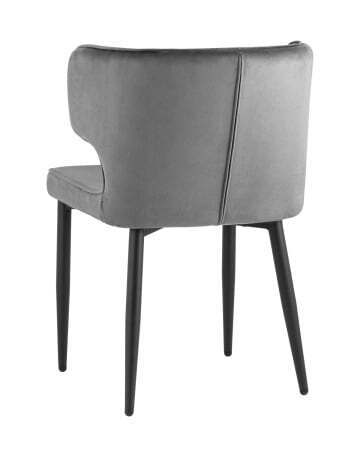Стул Матео велюр серый (Стул Матео серый)