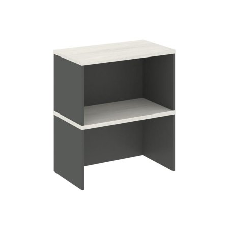 Надставка на тумбу 2 яруса SN.NT-005 (700х400х800) (Антрацит/Дуб Наварра)