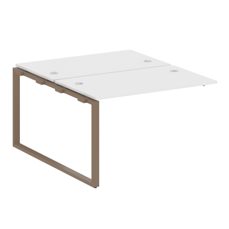 Проходной наборный элемент рабочей станции Metal System Style БО.ПРС-СП-2.2 1200x1475x750 (Белый/Мокко металл)