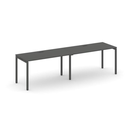 Рабочая станция 1 сторонняя SN-4P.ORS-012 (2360х700х750) (Антрацит/Металл Антрацит)