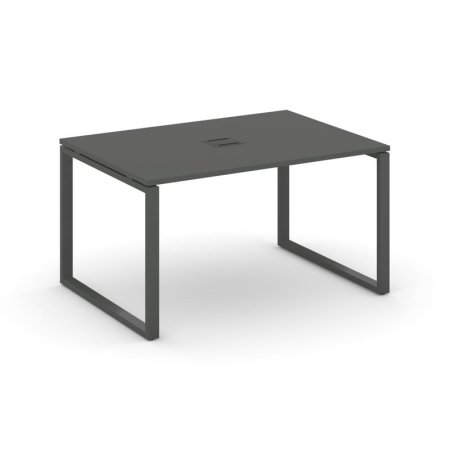 Стол переговорный SN-6O.SPRG-001 (980х980х750) (Антрацит/Металл Антрацит)