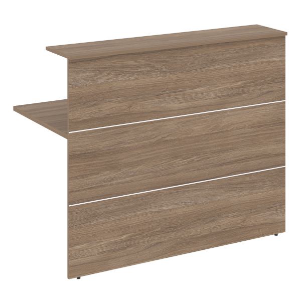 Модуль прямой высокий 1 380 с подвесом для монитора О.R-MP.V-138C 1380x736x1160 (Дуб Аризона)