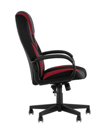 Кресло игровое TopChairs ST-CYBER 9 черный/красный (Геймерское кресло ST-CYBER 9 красный)