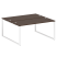 Рабочая станция Metal System Style БО.РАС-СП-2.4 1600x1475x750 (Дуб Наварра/Серый металл)