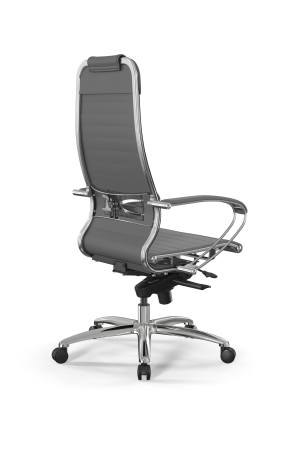 Кресло для руководителя Метта Samurai L1-3K - Infinity /Uc02/Nc02/K2cL(M06.B31.G04.W03) (Серый)